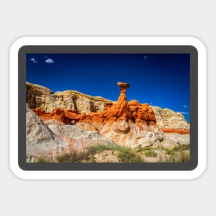 The Toadstool Trail at Grand Staircase-Escalante National Monument Sticker